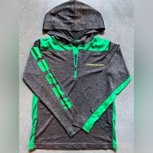 Oregon Duck hooded pullover shirts